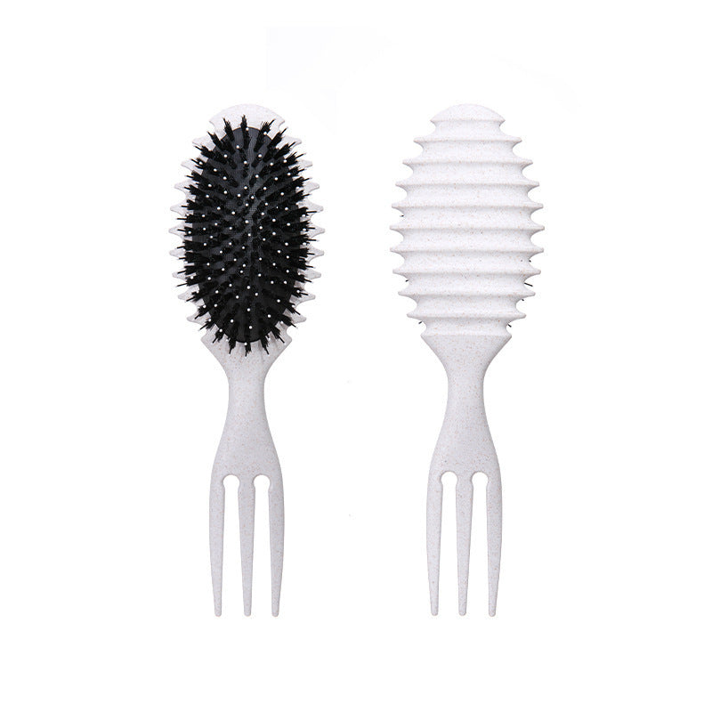 Hot Comb Wholesale Bounce Curl Defining Styling Brush Massage Comb Air Cushion Comb Curling Comb Cross-border Comb Factory