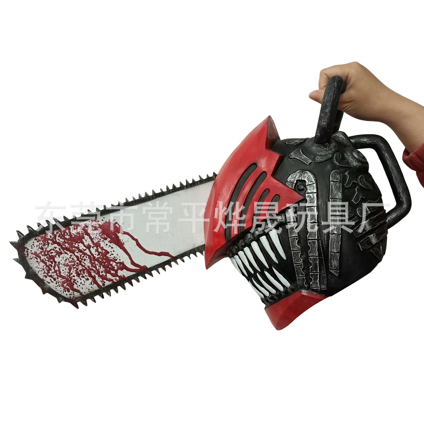 Cross-border new anime chainsaw mask spot horror Pochita Denji helmet Halloween character