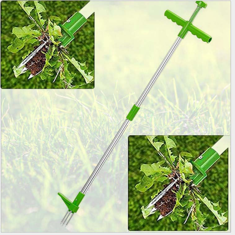 Cross-border garden weed puller new standing type vegetable digging tool manual weed puller vegetable digging portable hardware tool