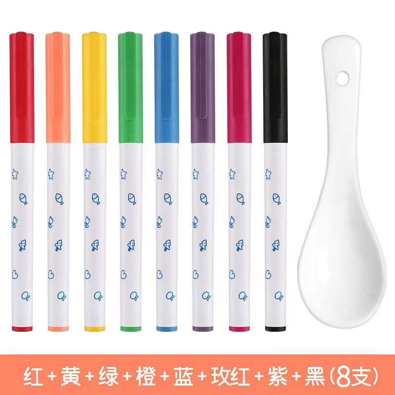 Magic color floating pen children's water painting floating water-based suspension pen fun painting whiteboard pen