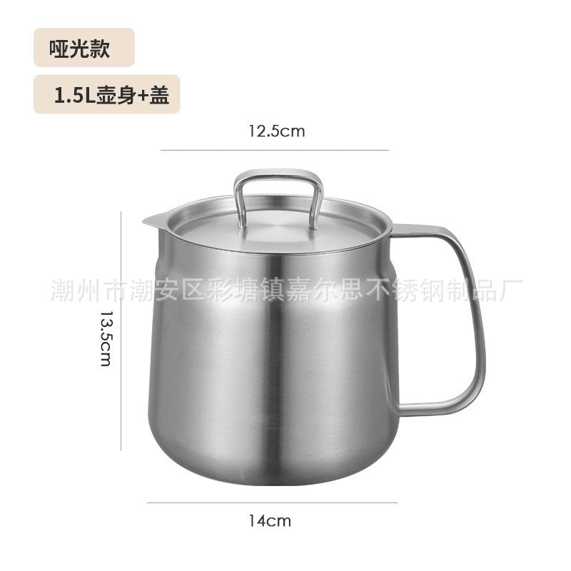 304 stainless steel frying pan tempura frying pan household temperature controllable frying pan oil saving source manufacturer with filter