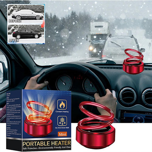 Portable dynamic molecular heater Car window snow, ice and fog removal convenient heater