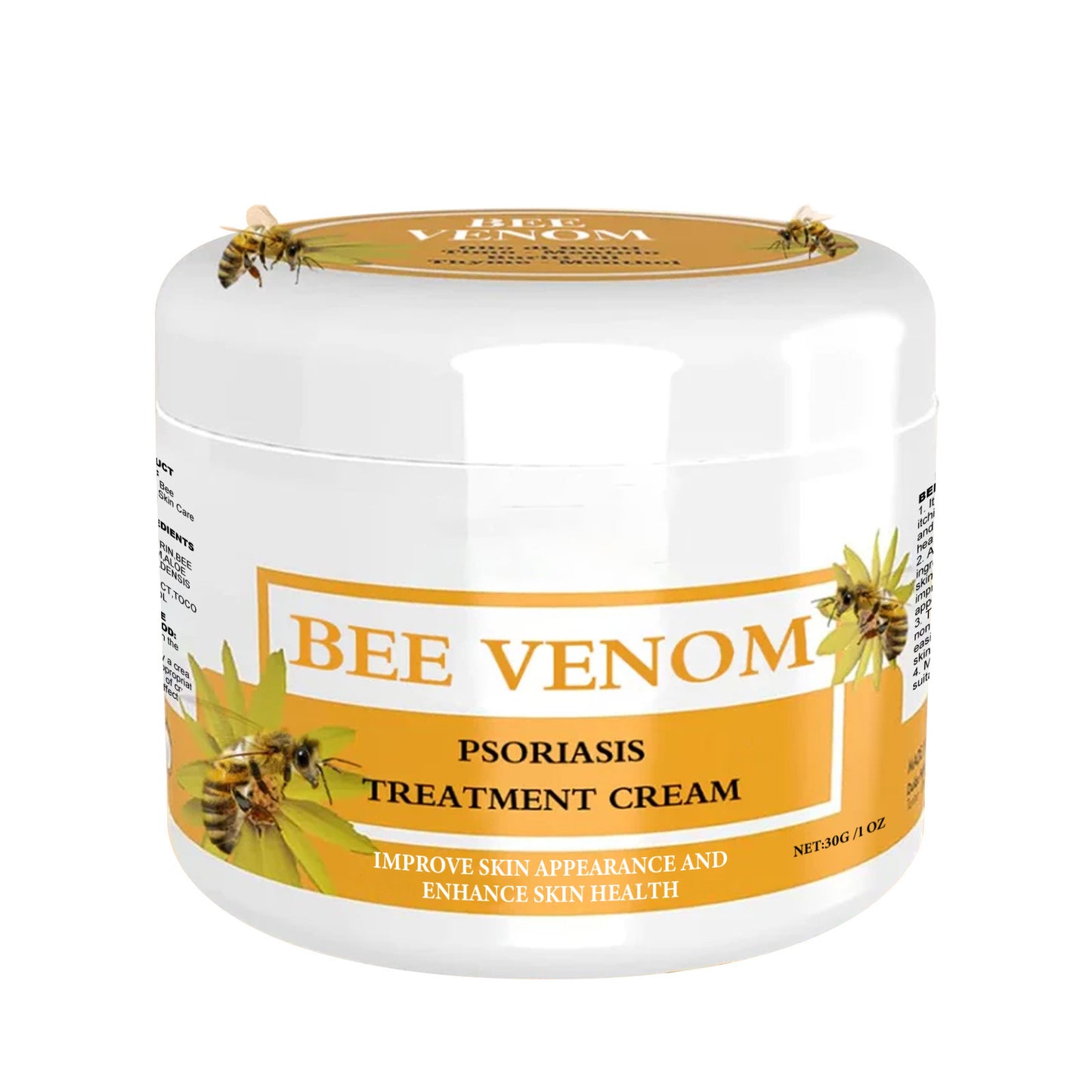 Cross-border supply of bee venom skin care cream to repair eczema on hands and feet