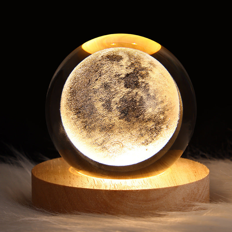 Moon lamp astronaut night lamp bedroom bedside table lamp starry sky lamp creative atmosphere lamp birthday gift lamp ornaments