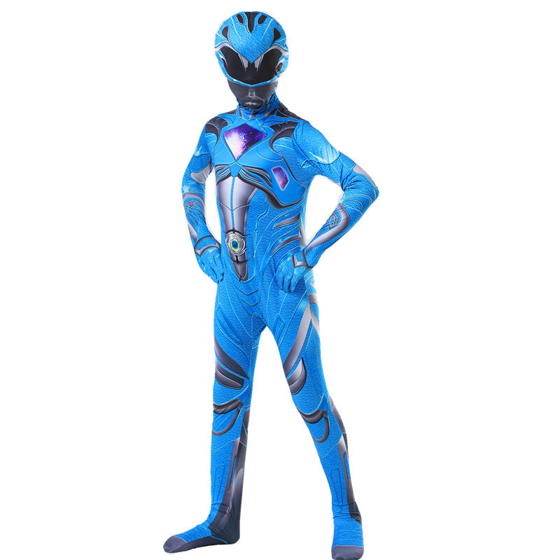 Halloween children's costumes Power Rangers cosplay clothes two-dimensional anime bodysuit