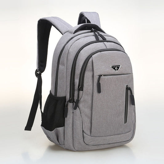 Backpack men's large capacity backpack rechargeable USB business computer bag casual backpack junior high school student schoolbag