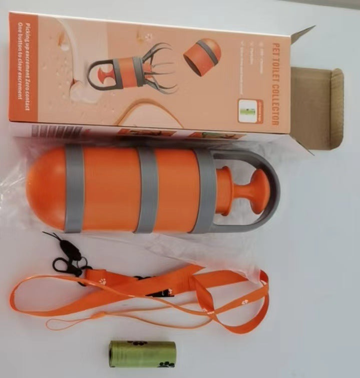 Pet dog supplies pet cleaner portable pooper scooper cat and dog pooper scooper outdoor dog poop scooper