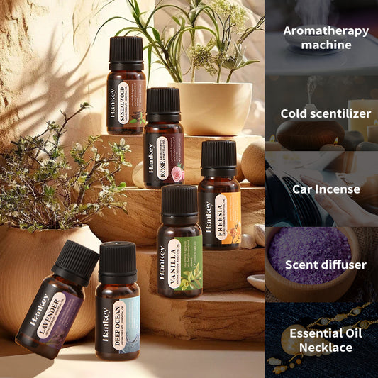 Water-soluble aromatherapy essential oil 6-piece set Indoor air freshener humidifier diffuser aromatherapy machine special essential oil set