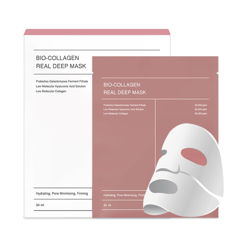 Cross-border exclusive supply BIO-COLLAGENREAL DEEP MASK biological collagen moisturizing patch mask