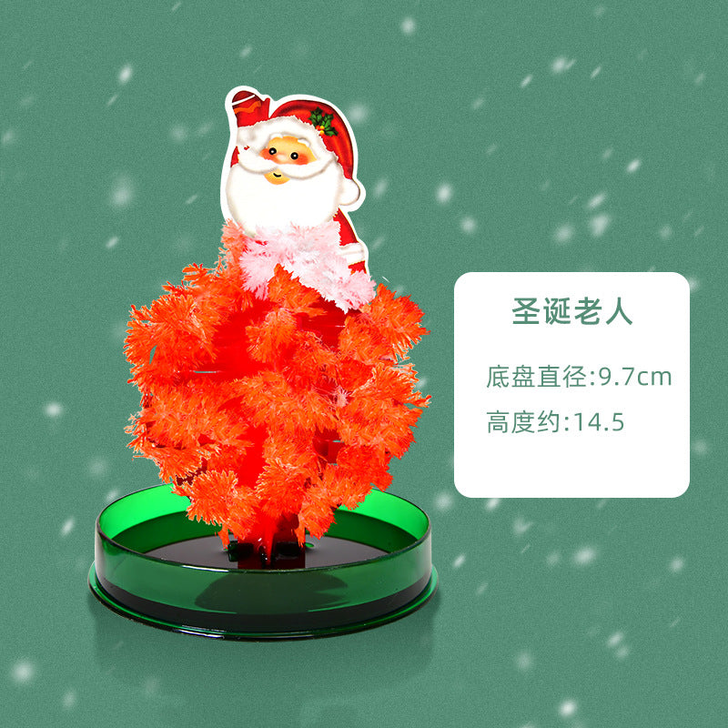 Large magic tree colorful Christmas tree magical watering will bloom paper tree crystal creative Christmas gift