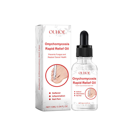 OUHOE Onychomycosis Repair Liquid Foot Care Moisturizing Cleansing Anti-Barb Onychomycosis Repair Nourishing Liquid