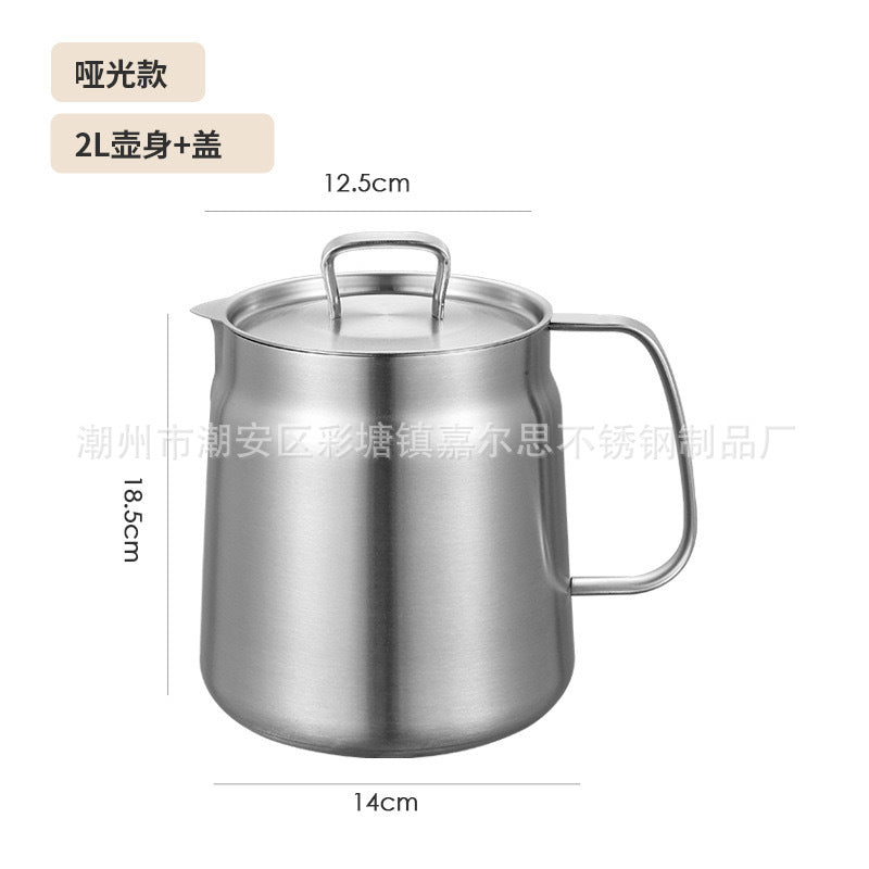 304 stainless steel frying pan tempura frying pan household temperature controllable frying pan oil saving source manufacturer with filter