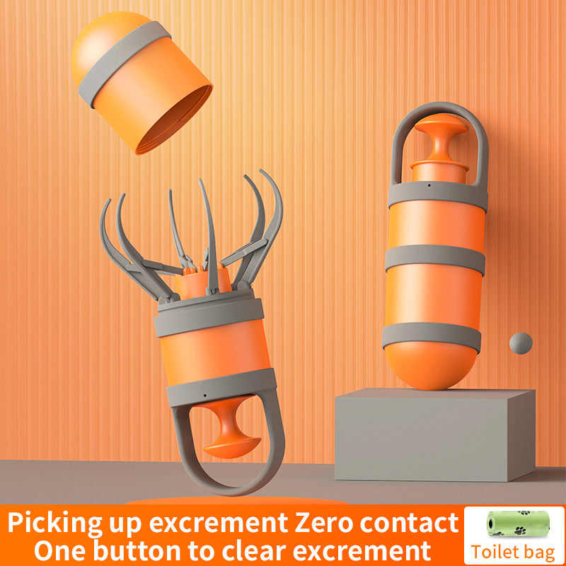 Pet dog supplies pet cleaner portable pooper scooper cat and dog pooper scooper outdoor dog poop scooper