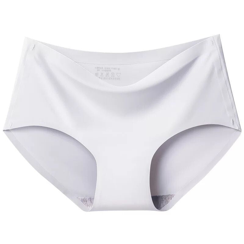 Light plate 810 ice silk seamless underwear one-piece cotton bottom crotch breathable mid-waist sexy women's briefs manufacturer20