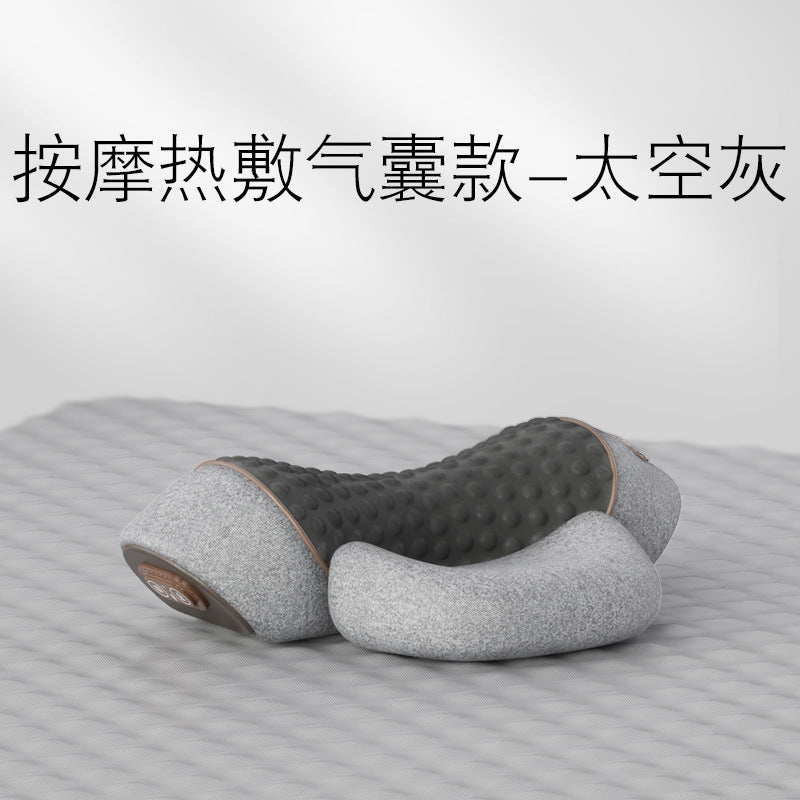 Cervical pillow for protecting the vertebrae while sleeping, special massage for the spine, non-traction heating compress, repairing cylindrical cervical pillow