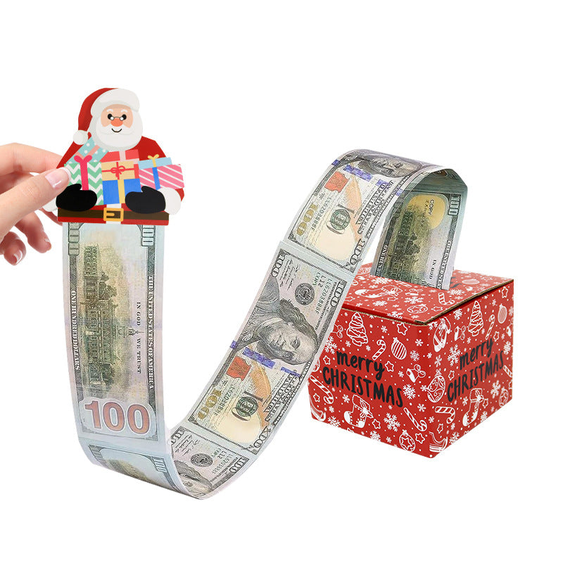 Cross-border wholesale Christmas new candy box corrugated paper packaging box Christmas surprise box candy box foreign trade export