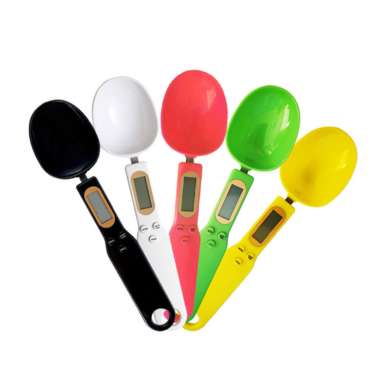 Electronic measuring spoon scale household small mini electronic scale weighing spoon scale manual ingredient scale food white gram scale