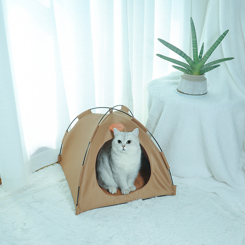 23 New Pet Tent Nest Foldable Cat Outdoor Tent Amazon Cross-border Dog Small Pet House Wholesale