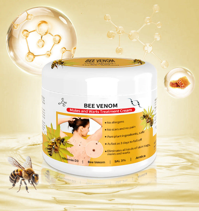 Cross-border supply of bee venom skin care cream to repair eczema on hands and feet