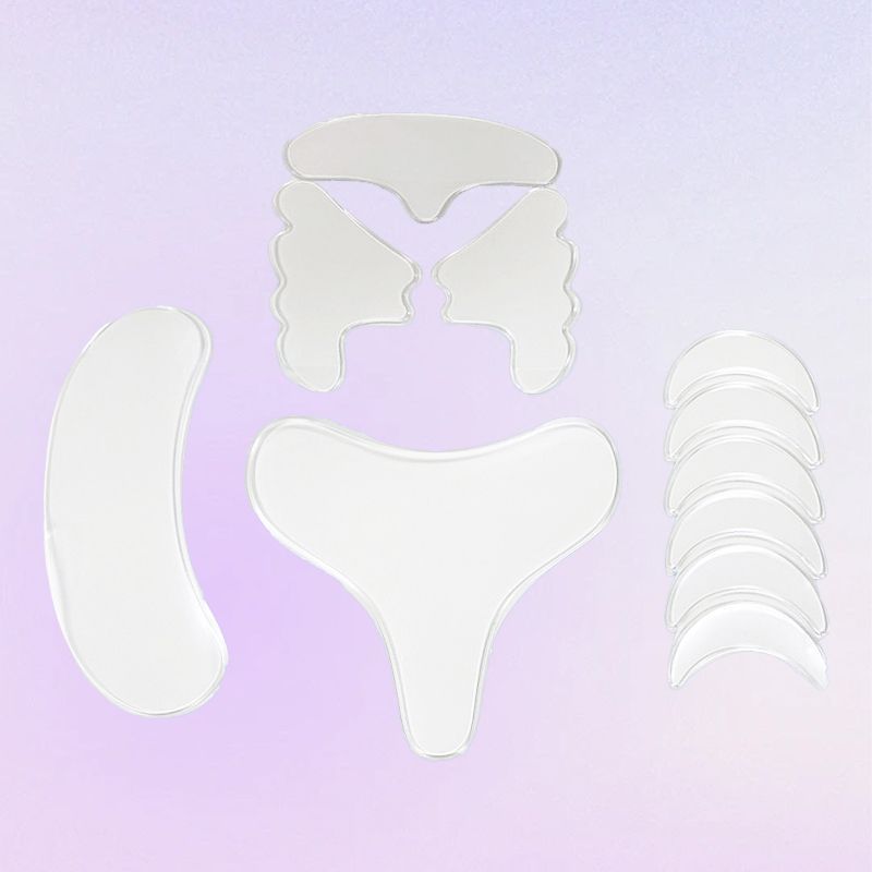 Factory cross-border facial anti-wrinkle patch neck firming face silicone anti-wrinkle patch forehead nasolabial fold face patch lifting