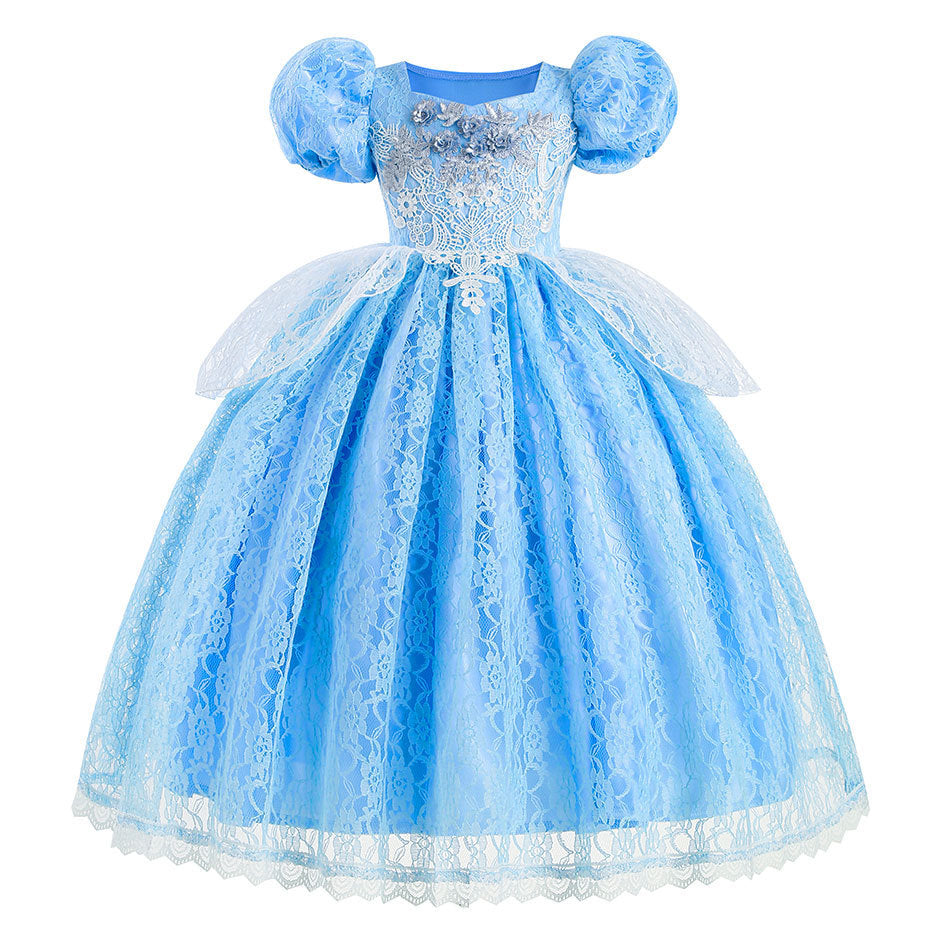 Halloween Cinderella new tutu skirt Cinderella children's clothing cotton dress skirt Princess Aisha a generation