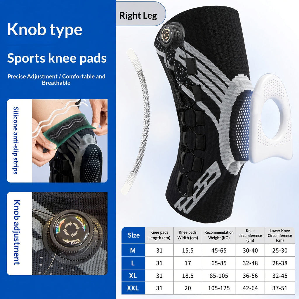 Upgraded Knob-Style Sports Knee Protector