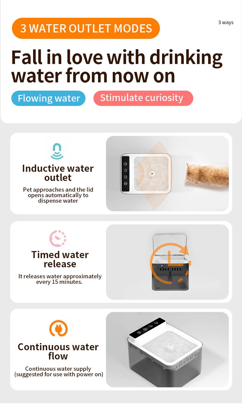 Wireless Pet Water Fountain